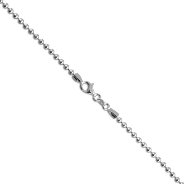 Silver bead online chain